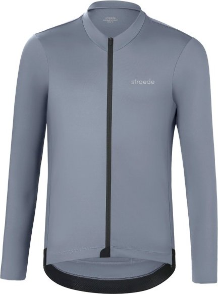 straede - Aerlig Thermal Longsleeve - Radtrikot Gr XL grau