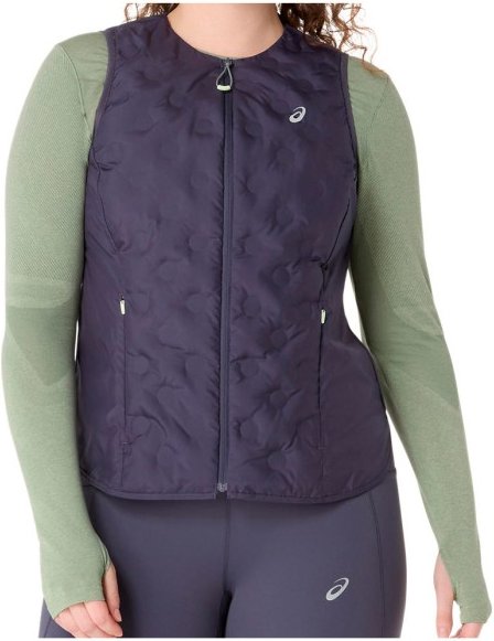 Asics - Women's Nagino Run Padded Gilet - Laufweste Gr XL bunt