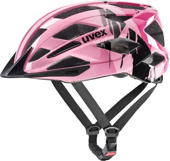 Uvex - Kid's Air Wing 2 - Radhelm Gr 50-54 cm strawberry /schwarz