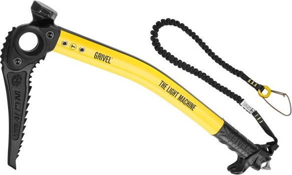 Grivel - Ice Axe The Light Machine Alpine + Thor Vario - Eispickel Gr 59 cm gelb
