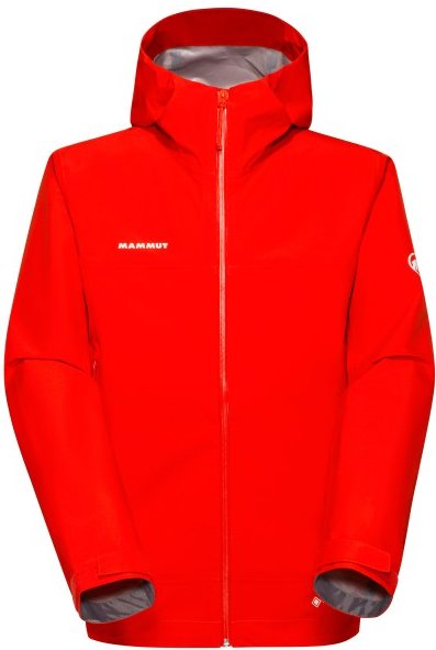 Thumbnail - Mammut - Crater Light Hardshell Hooded Jacket - Regenjacke Gr M rot