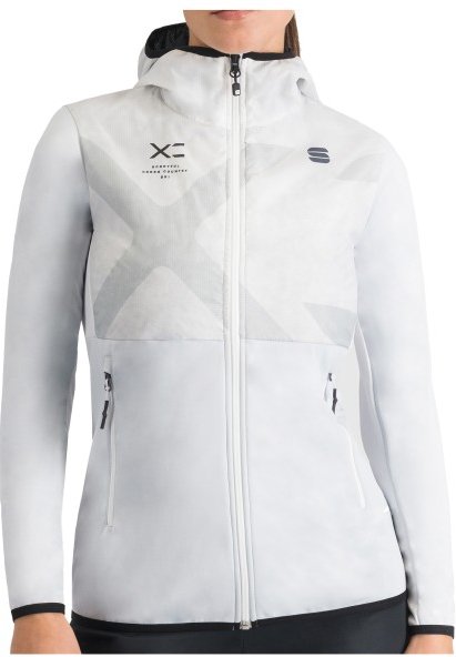 Thumbnail - Sportful - Women's Rythmo Jacket - Langlaufjacke Gr L weiß/grau