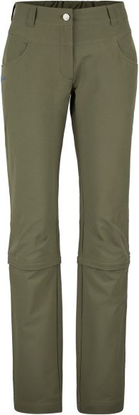 Vaude - Women's Itri Capri Zip Off Pants II - Trekkinghose Gr 40 khaki
