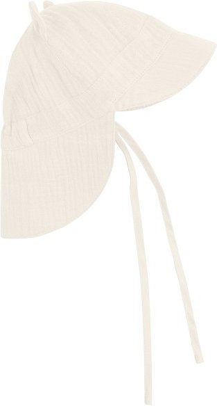 Huttelihut - Kid's Summer Hat Ears Muslin - Hut Gr 52 cm - 2-4 Years weiß