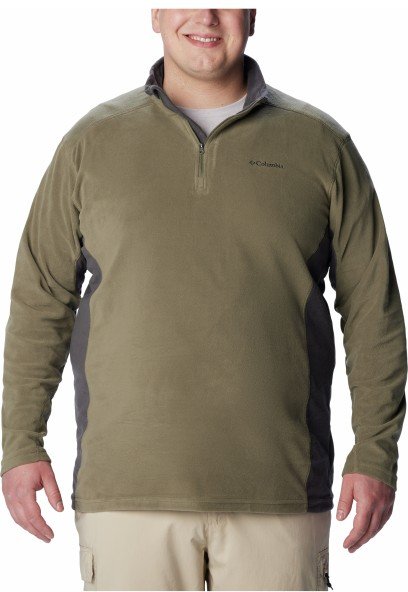 Columbia - Klamath Range II Half Zip - Fleecepullover Gr L - Regular beige
