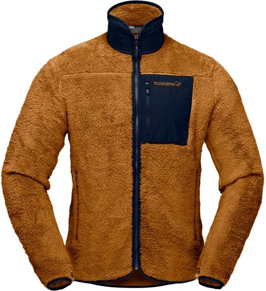 Norrøna - Femund Warm3 Jacket - Fleecejacke Gr XL braun