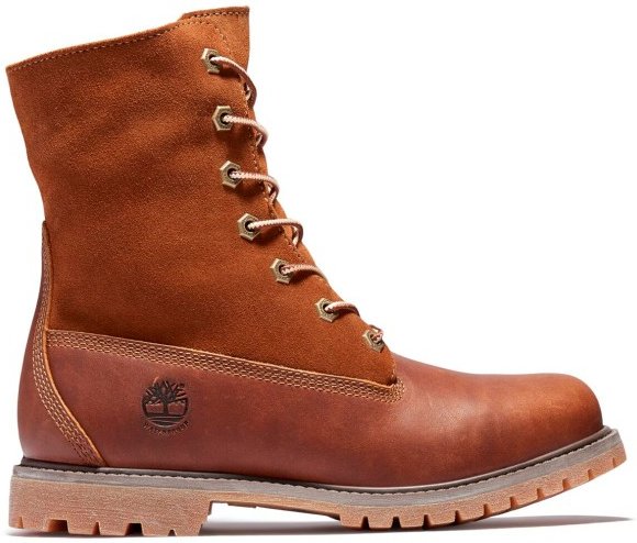 Thumbnail - Timberland - Women's Authentic Mid Warm Lined Waterproof Boot - Winterschuhe Gr 42 rot/braun