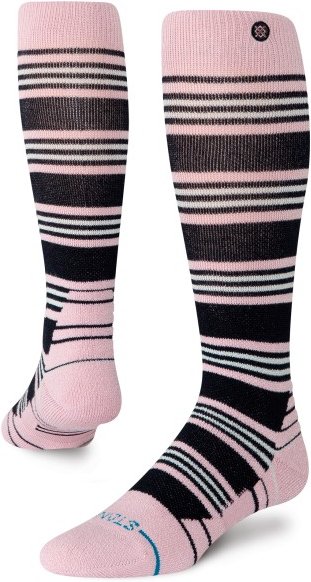 Thumbnail - Stance - Women's Trailblazer Mid Crew - Skisocken Gr S rosa