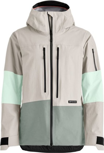 Thumbnail - Ortovox - Women's Ravine Free 3L Jacket - Skijacke Gr L grau