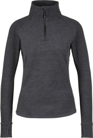 Thumbnail - Heber Peak - Women's TimberHe. Fleece Half Zip - Fleecepullover Gr L grau