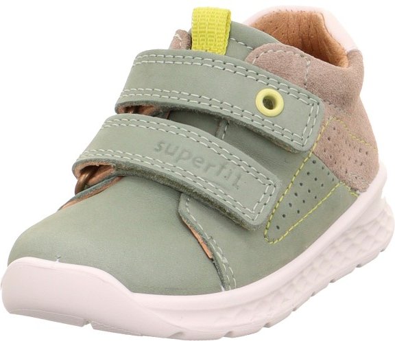 Superfit - Kid's Breeze E - Freizeitschuhe Gr 20 hellgrün / beige