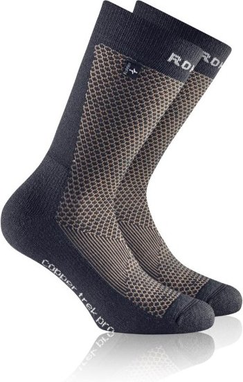Rohner - Copper Trek Pro - Wandersocken Gr 42-44 grau