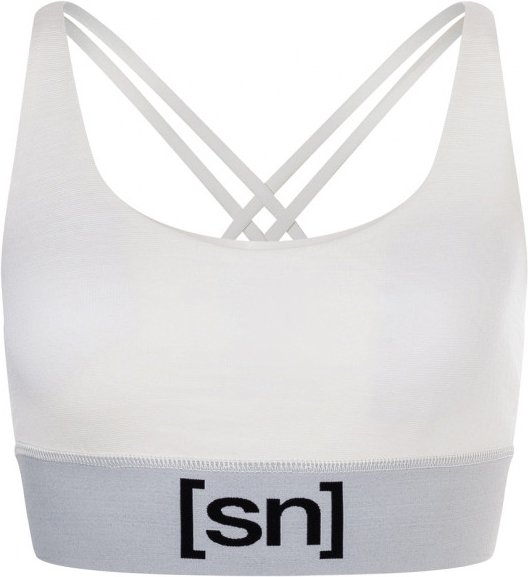super.natural - Women's Super Top - Sport-BH Gr XL weiß/grau