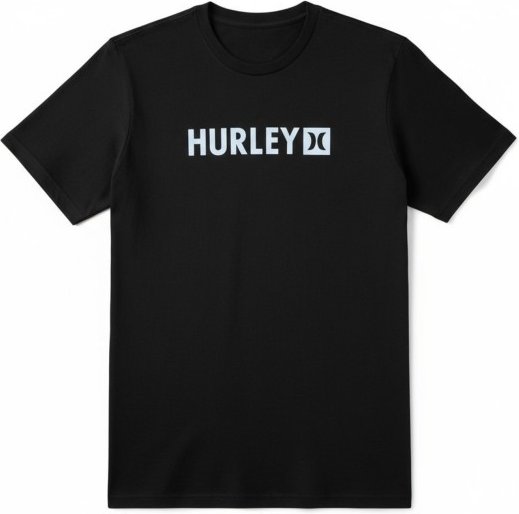 Hurley - Tee S/S Printing Press The Box - T-Shirt Gr M schwarz