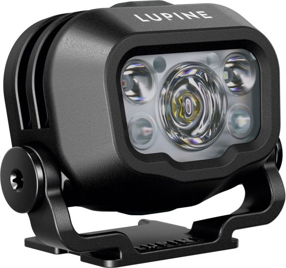 Lupine - Penta Pro - Stirnlampe grau/schwarz