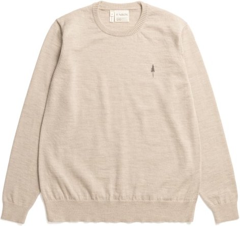 NIKIN - Women's Treepullover Merino Wool - Merinopullover Gr L beige