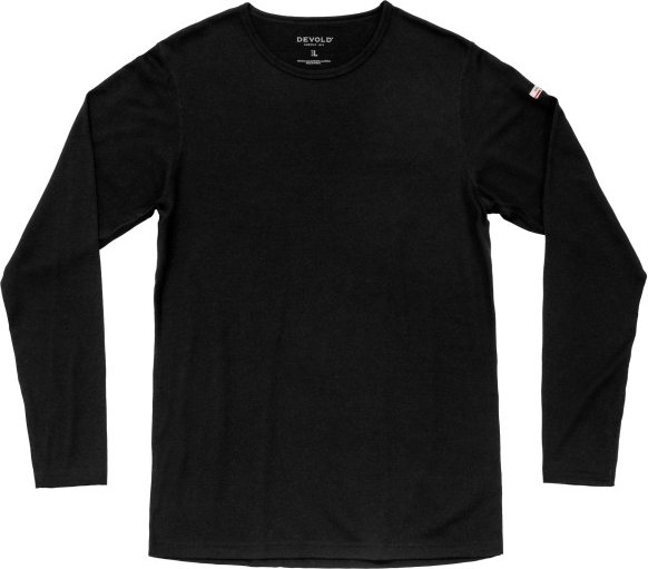 Devold - Breeze Plus Merino 200 Shirt - Merinounterwäsche Gr L schwarz
