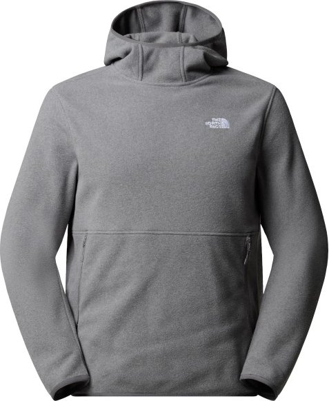 Thumbnail - The North Face - Glacier Fleece Pullover Hoodie - Fleecepullover Gr S grau
