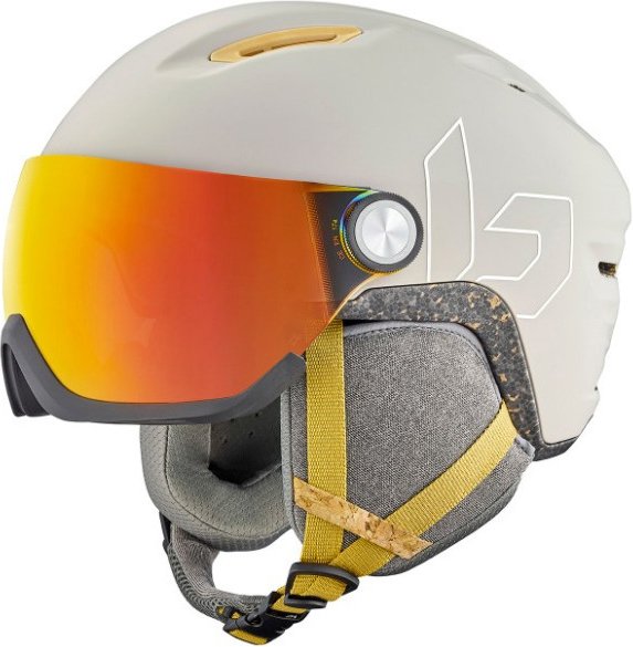 Bollé - Eco V-Atmos S1-S3 - Skihelm Gr 52-55 cm - S grau