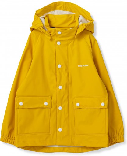 Tretorn - Kid's Wings Raincoat - Regenjacke Gr 86/92 gelb