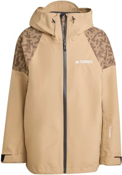 adidas Terrex - Terrex Xperior Hybrid Primeknit CP+ Jacket - Skijacke Gr XL beige