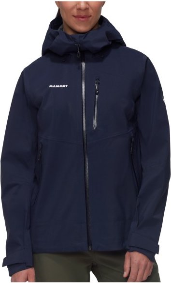 Thumbnail - Mammut - Women's Alto Guide Hardshell Hooded Jacket - Regenjacke Gr XL blau