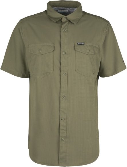 Thumbnail - Columbia - Utilizer II Solid Short Sleeve Shirt - Hemd Gr M - Regular oliv