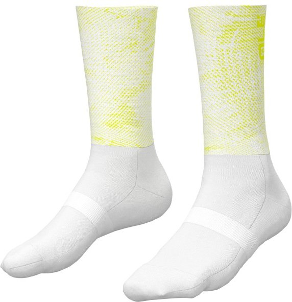 Alé - 21cm Aero Socks - Radsocken Gr 48-50 - XL weiß