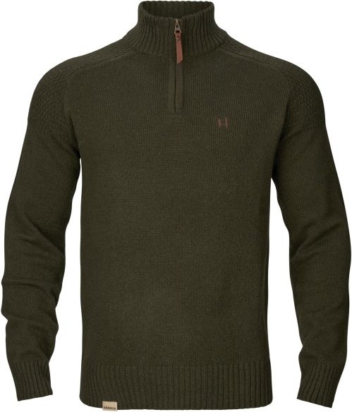 Thumbnail - Härkila - Vincent Merino Troyer - Merinopullover Gr XL oliv