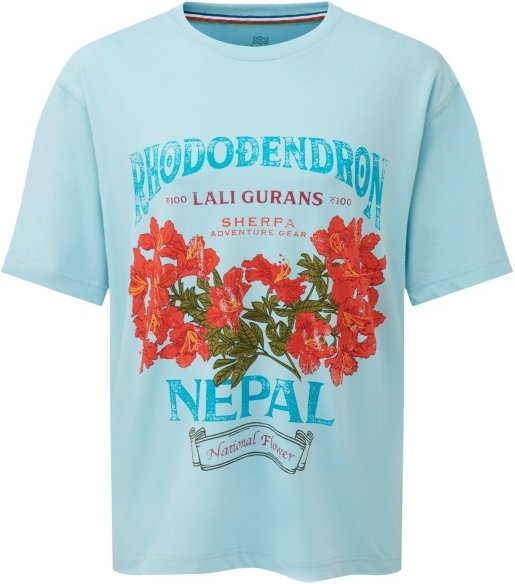 Sherpa - Women's Tarcho Rhododendron Tee - T-Shirt Gr S blau