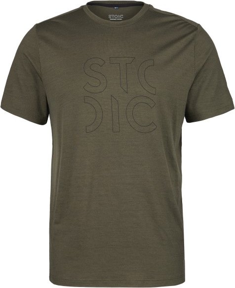 Stoic - Merino180 BengtSt. T-Shirt - Merinoshirt Gr 3XL braun