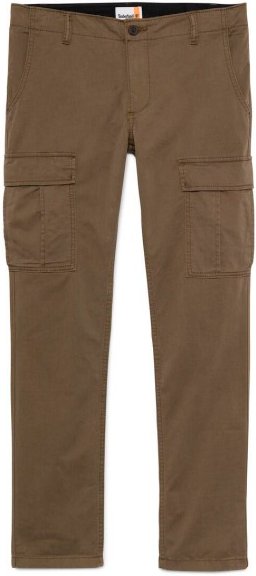 Thumbnail - Timberland - Brookline Twill Cargo Pant - Freizeithose Gr 35 - Length: 32'' braun