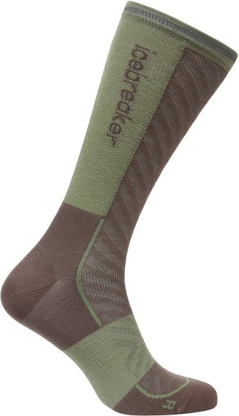 Icebreaker - Merino Run+ Ultralight Crew - Laufsocken Gr 39-41,5 porcini / lichen