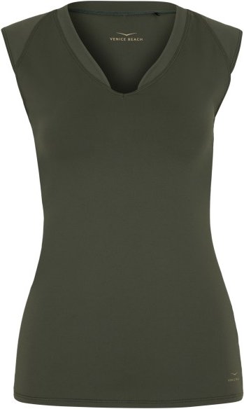 Venice Beach - Women's Eleam Drytivity T-Shirt - Funktionsshirt Gr XS oliv
