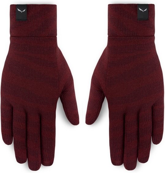 Salewa - Women's Cristallo Merino Gloves - Handschuhe Gr 7 rot