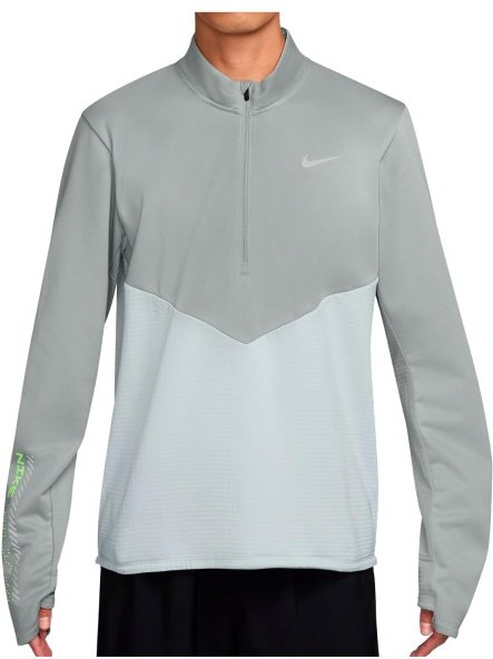 Thumbnail - Nike - Dri-Fit Winterized Pacer Half-Zip - Laufshirt Gr M grau