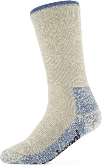 Thumbnail - Smartwool - Women's Classic Mountaineer Maximum Cushion Crew - Wandersocken Gr M beige/grau