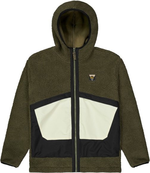 Picture - Pmbton Zip Hoodie - Fleecejacke Gr XXL oliv