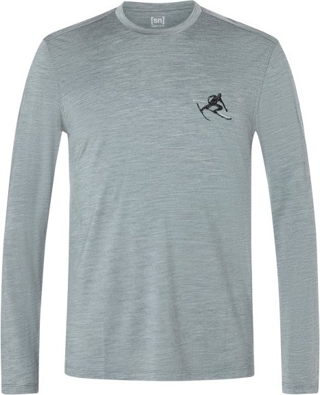super.natural - Toni Bio Jersey L/S - Longsleeve Gr XXL grau
