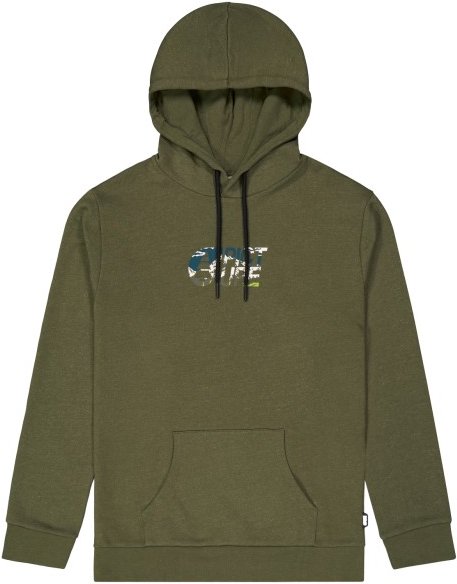 Picture - Basement Camo Printed Hoodie - Hoodie Gr XL oliv