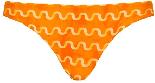 Seafolly - Women's Soundwave Hipster Tie Side - Bikini-Bottom Gr 32 orange