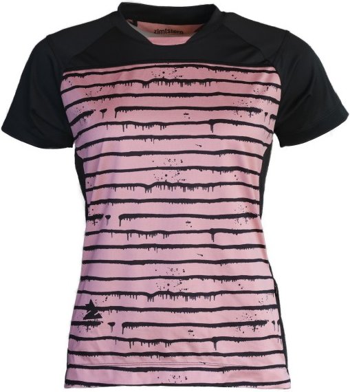 Thumbnail - Zimtstern - Women's Techzonez Shirt S/S - Radtrikot Gr S rosa