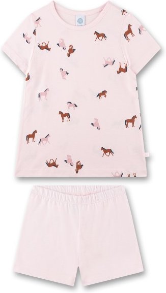 Sanetta - Kid's Pyjama Short AOP 233565 - Schlafanzug Gr 104 weiß