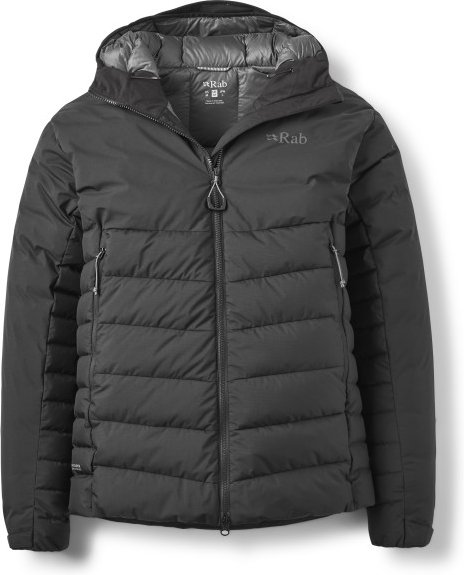 Thumbnail - Rab - Infinity Windstopper Hoody - Daunenjacke Gr L grau