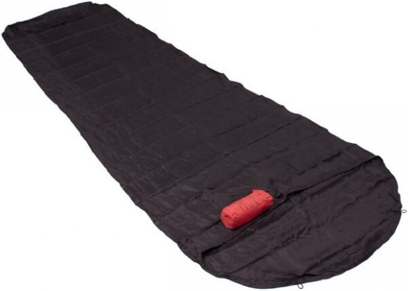 Thumbnail - Cocoon - Expedition Liner - Reiseschlafsack Gr X-Large - 225 x 88/52 cm grau