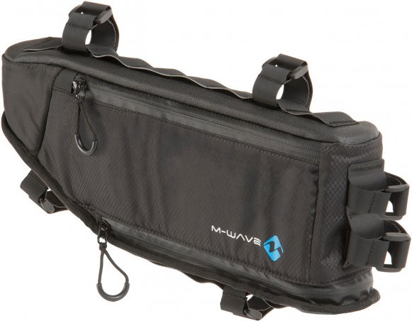 M-Wave - Rough Ride Triangle - Fahrradtasche Gr 42 x 14-25 cm grau