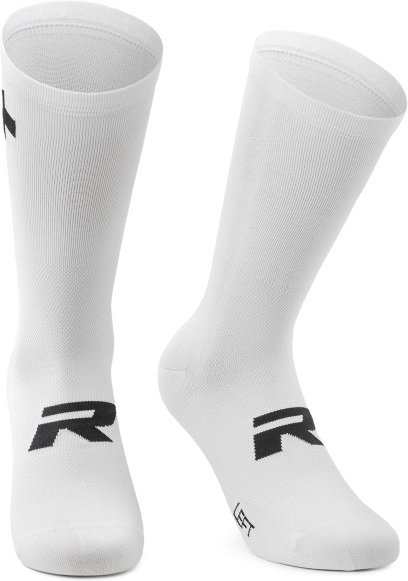 ASSOS - R Socks S11 Twin Pack - Radsocken Gr 39-42 weiß