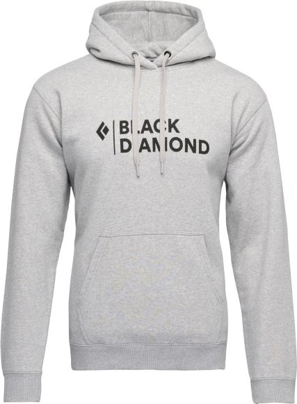 Black Diamond - Mini Stacked PO Hoody - Hoodie Gr S grau