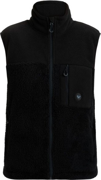 Thumbnail - Roxy - Women's Warmlink Vest - Fleeceweste Gr M schwarz