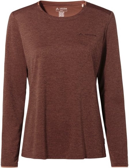 Vaude - Women's Essential L/S T-Shirt - Funktionsshirt Gr 44 braun